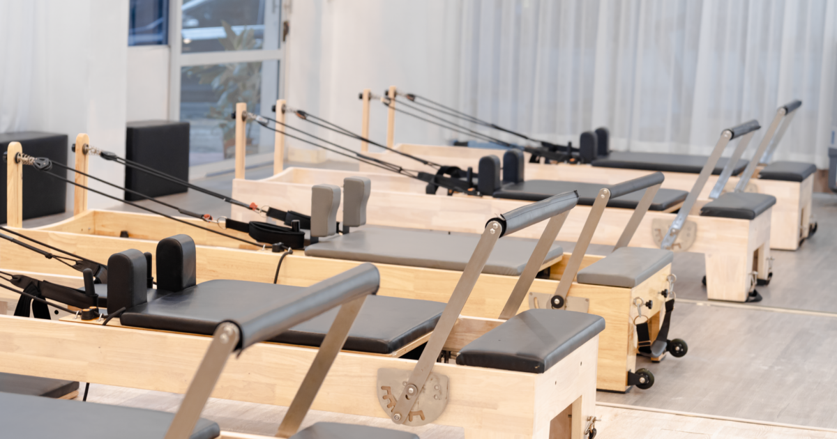 a modern fitness studio